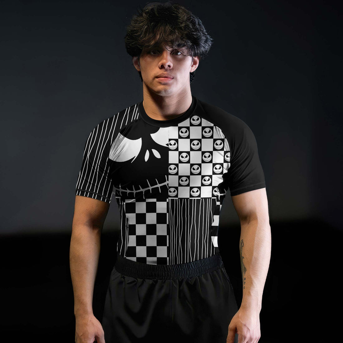 Nightmare Patchwork Rash Guard