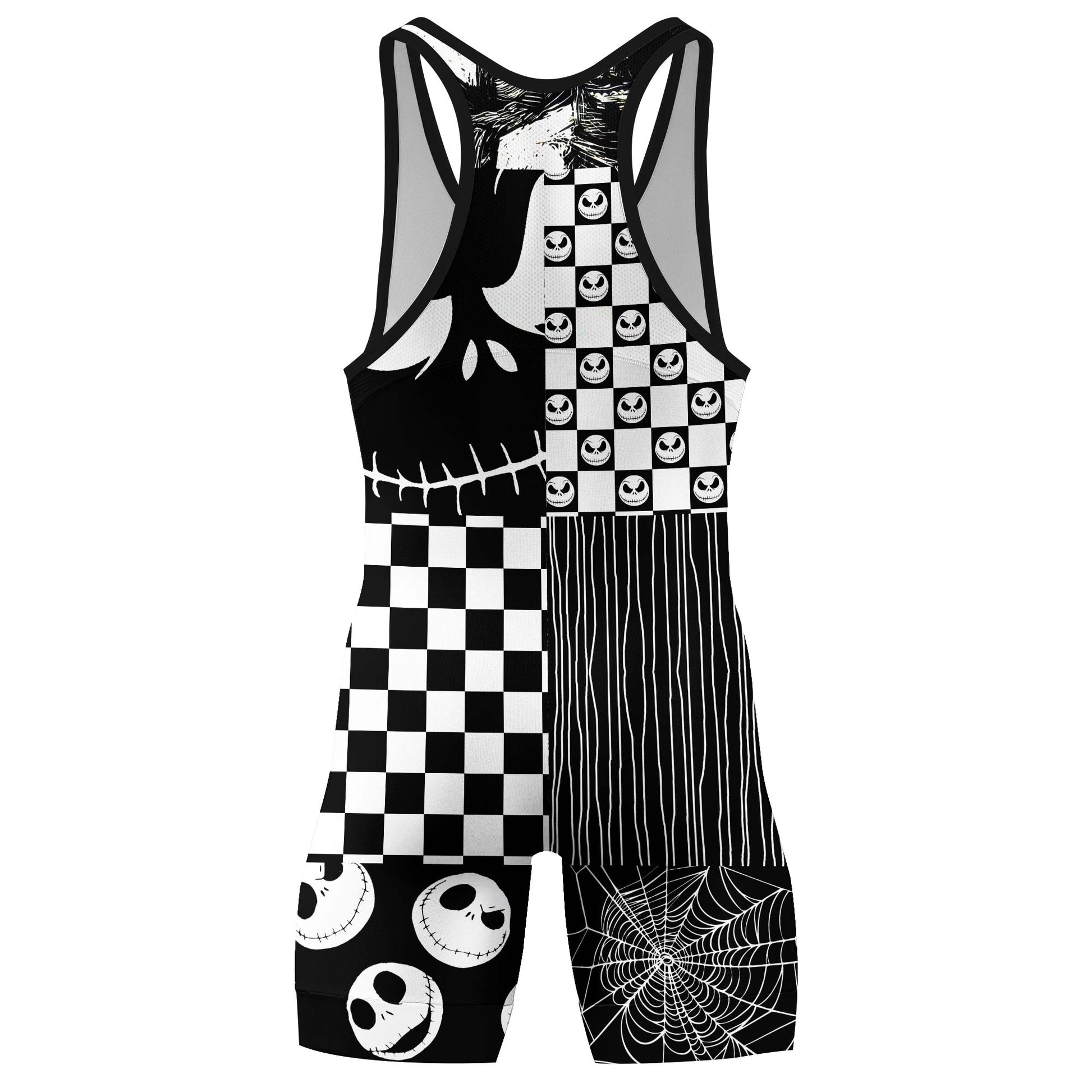 Nightmare Patchwork Wrestling Singlet