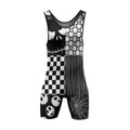 Nightmare Patchwork Wrestling Singlet