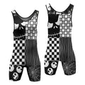 Nightmare Patchwork Wrestling Singlet