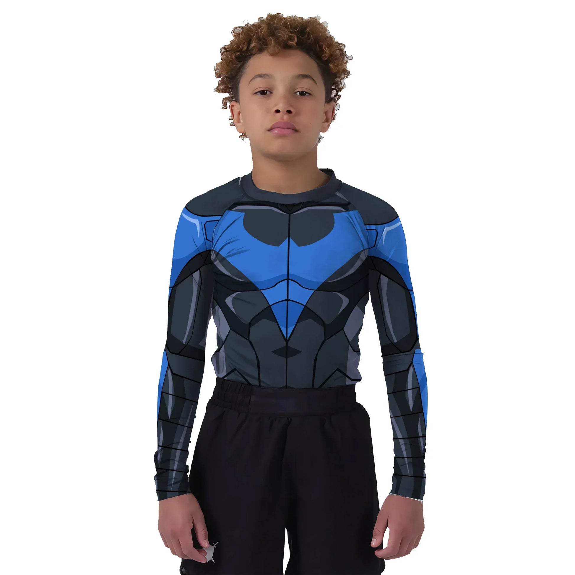 Nightwing Kids Rash Guard