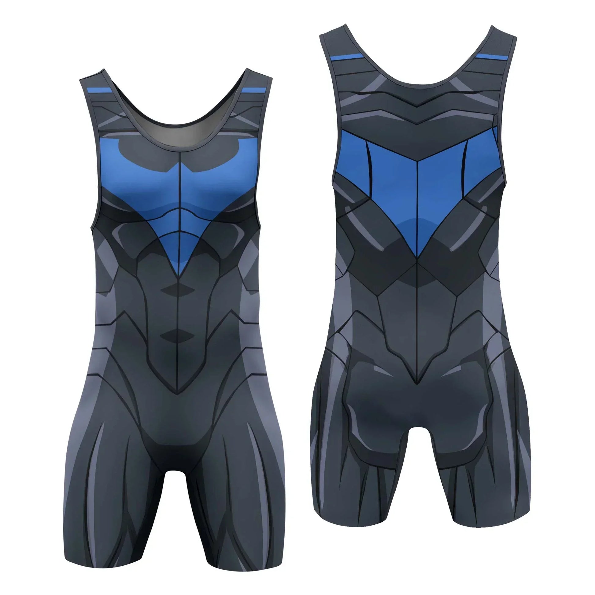 Nightwing Wrestling Singlet