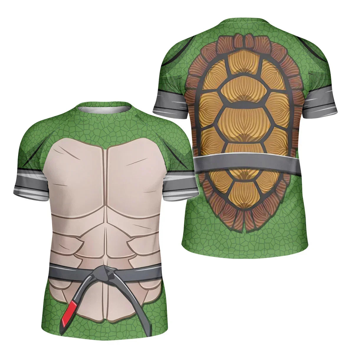 Ninja Turtle Cosplay Kids Rash Guard