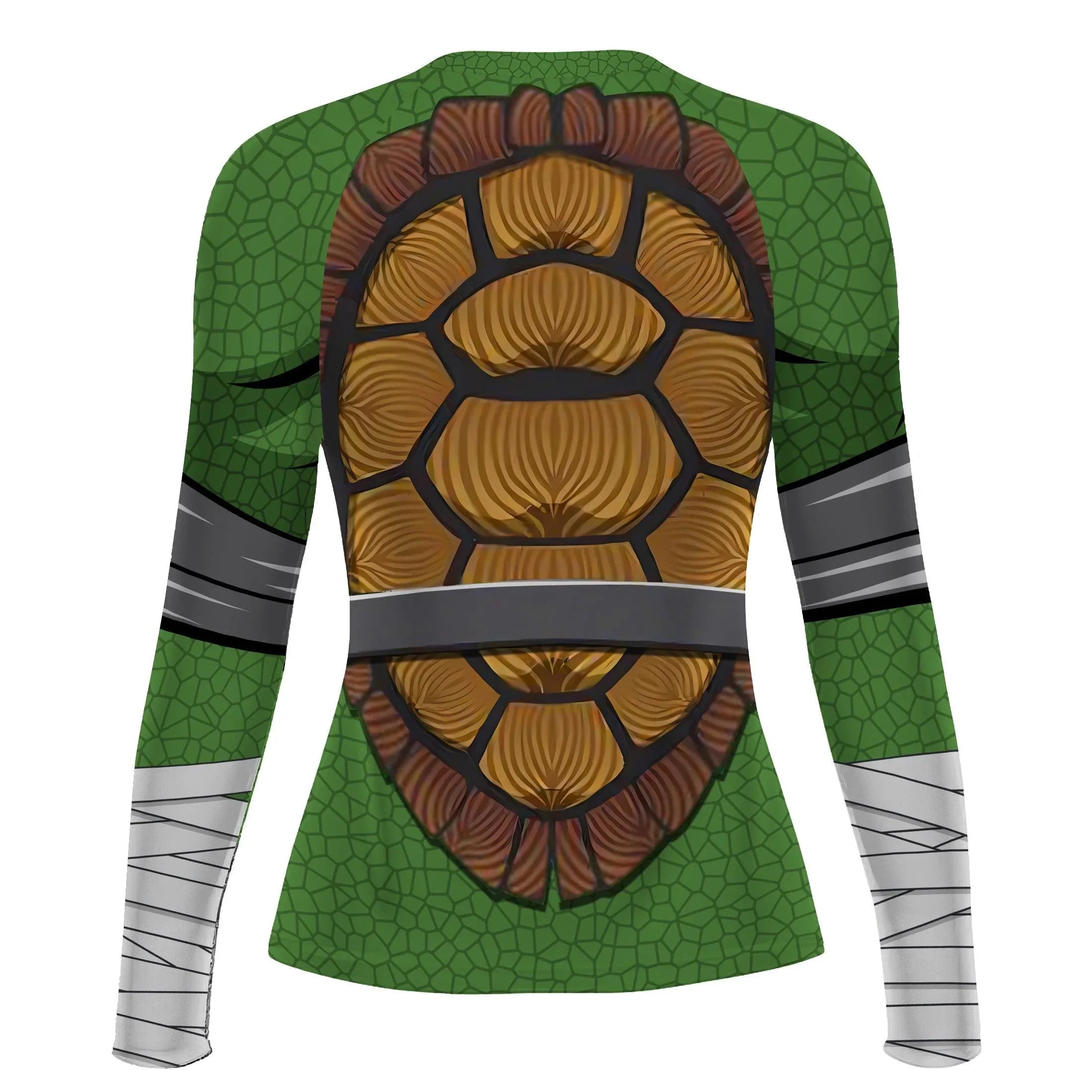 Ninja Turtle Cosplay Rash Guard - Athletic & Stylish