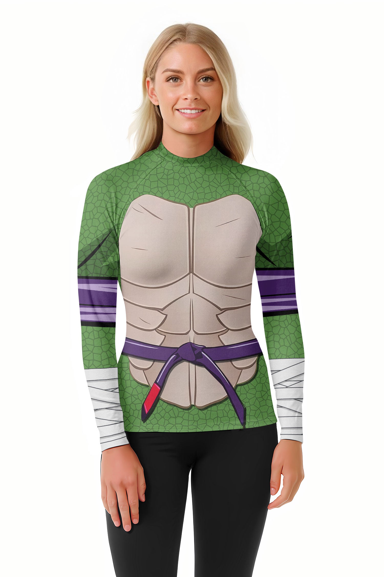 Ninja Turtle Donnie Cosplay Rash Guard