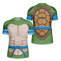 Ninja Turtle Leo Cosplay Kids Rash Guard