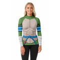 Ninja Turtle Leo Cosplay Rash Guard