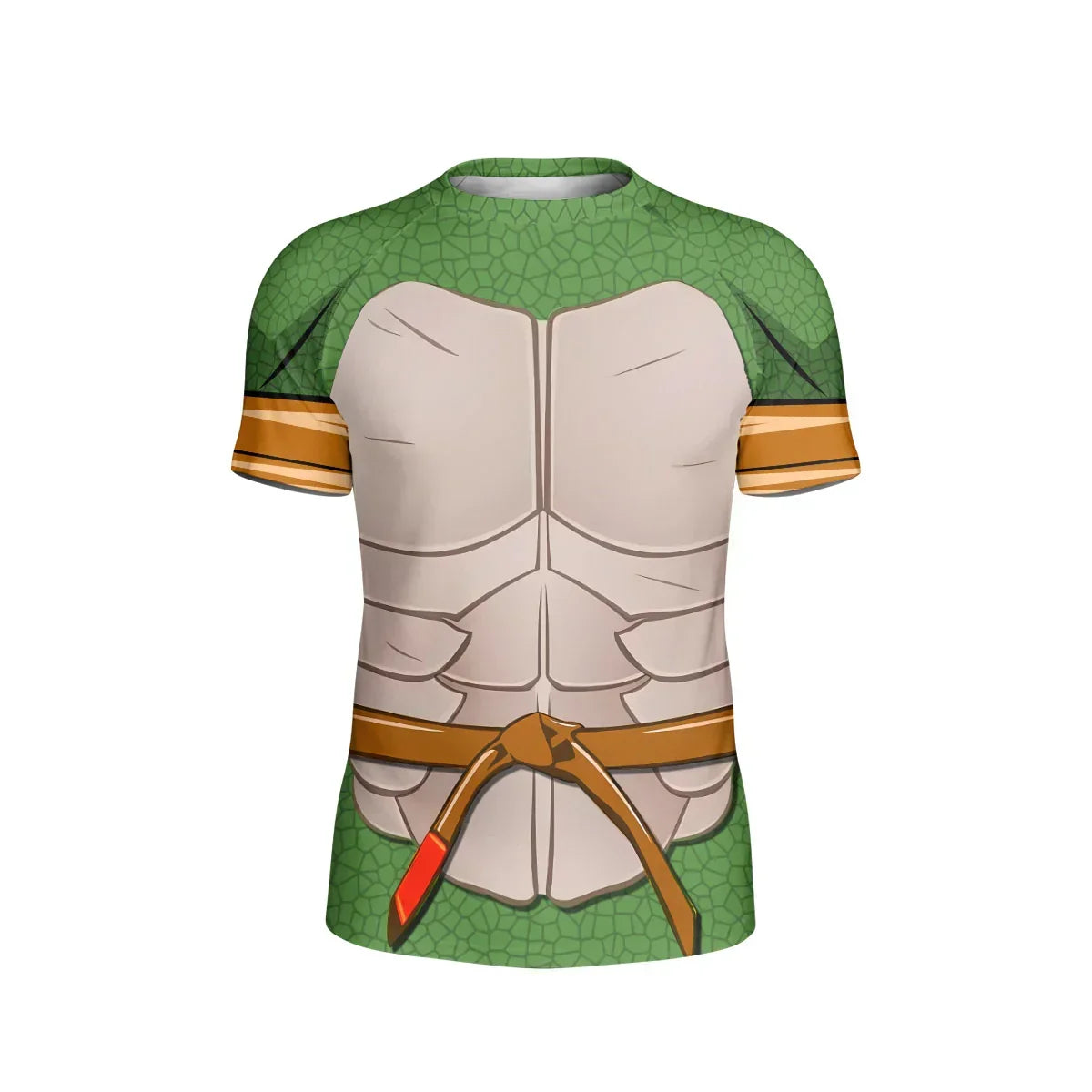 Ninja Turtle Mikey Cosplay Kids Rash Guard