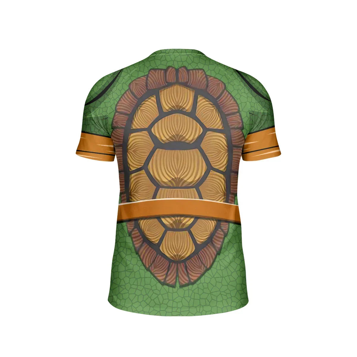 Ninja Turtle Mikey Cosplay Kids Rash Guard