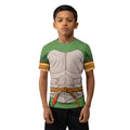Ninja Turtle Mikey Cosplay Kids Rash Guard