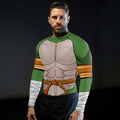 Ninja Turtle Mikey Cosplay Rash Guard