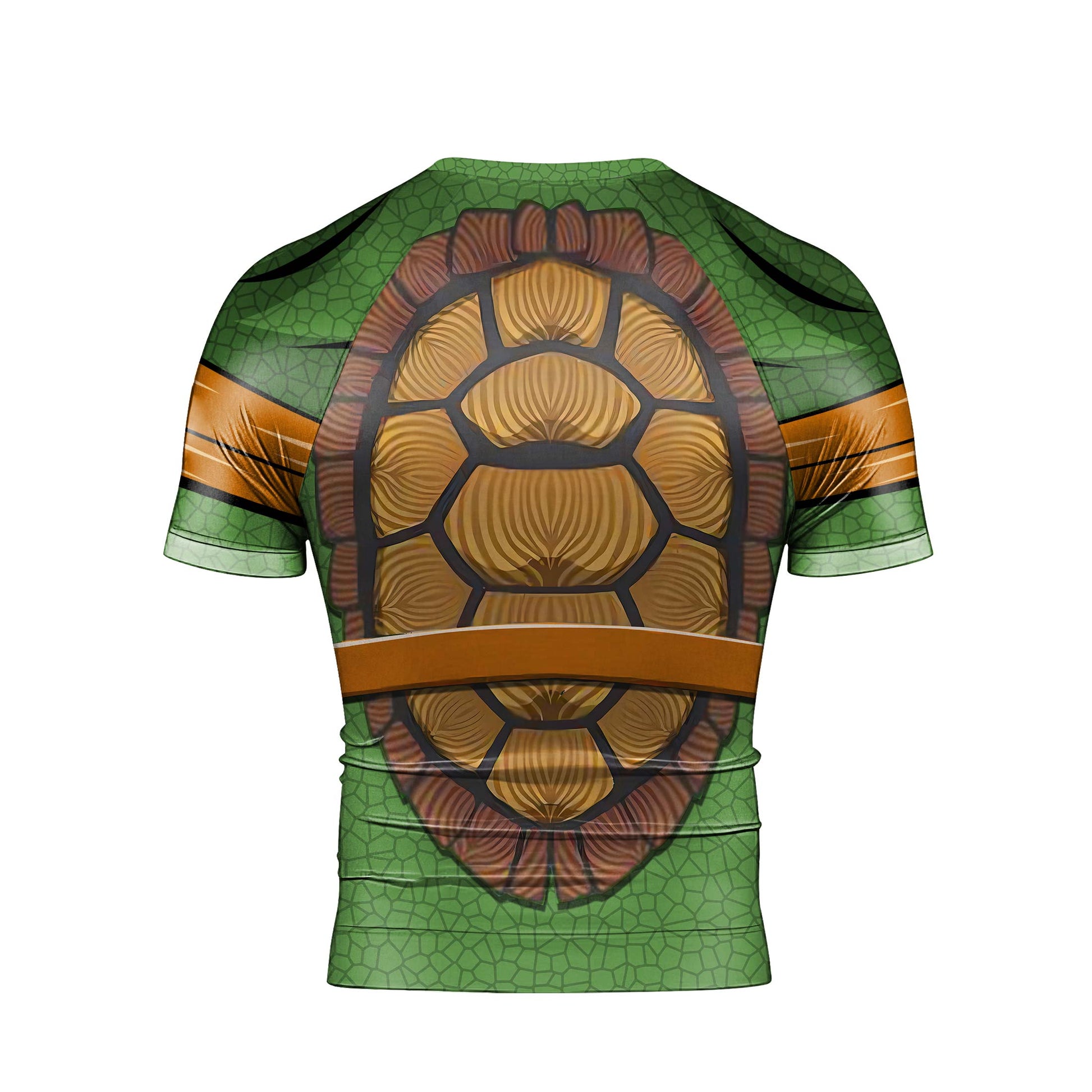 Ninja Turtle Mikey Cosplay Rash Guard