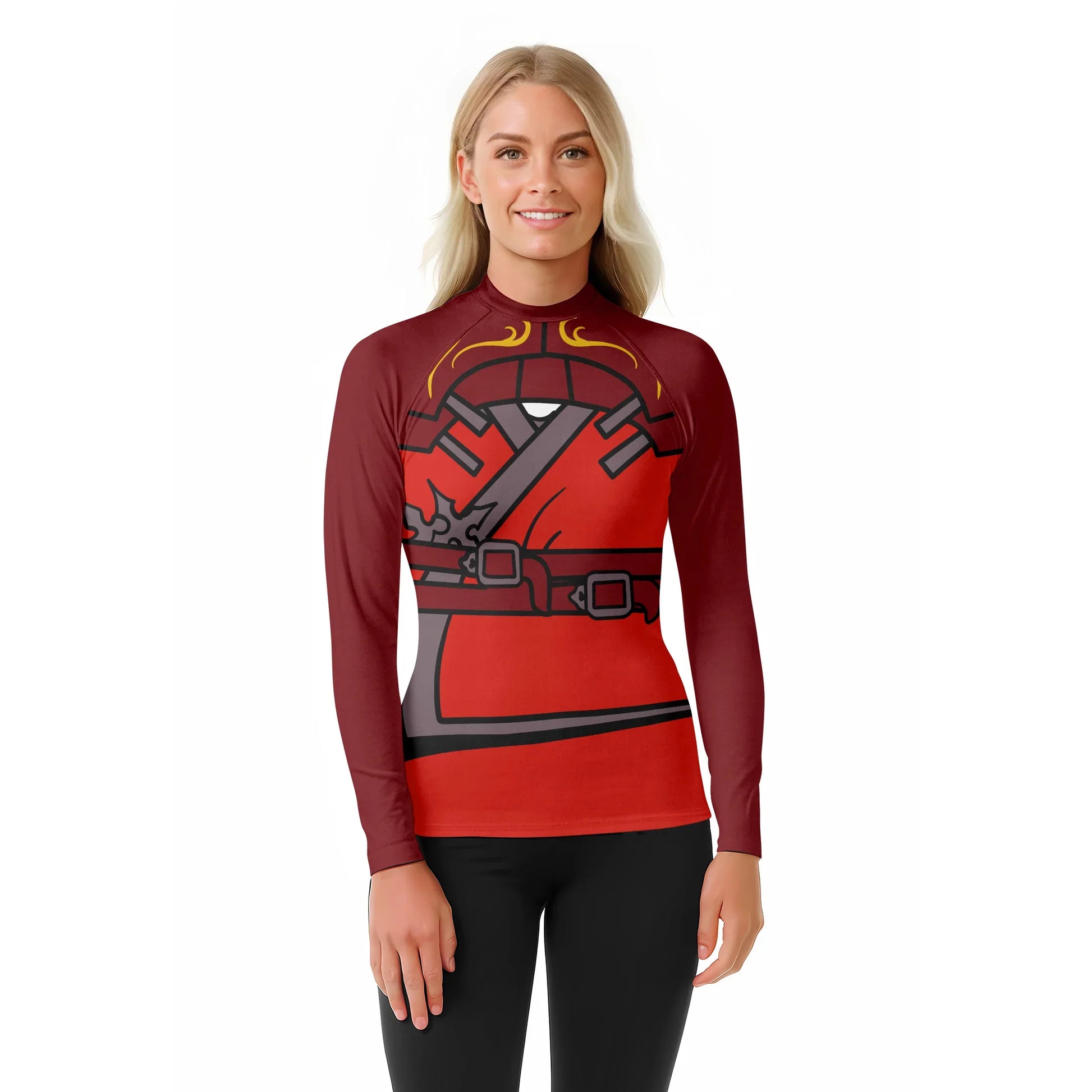 Ninjago Kai Fire Ninja Rash Guard