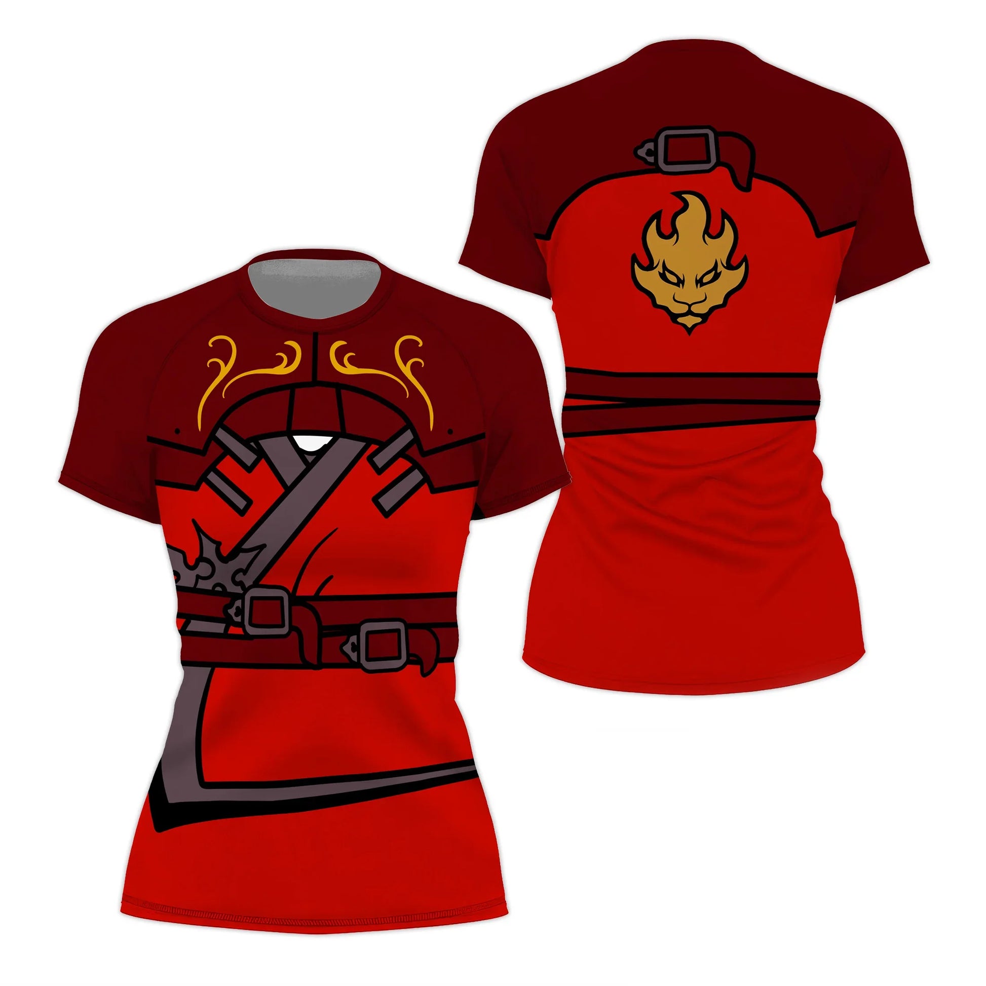 Ninjago Kai Fire Ninja Rash Guard