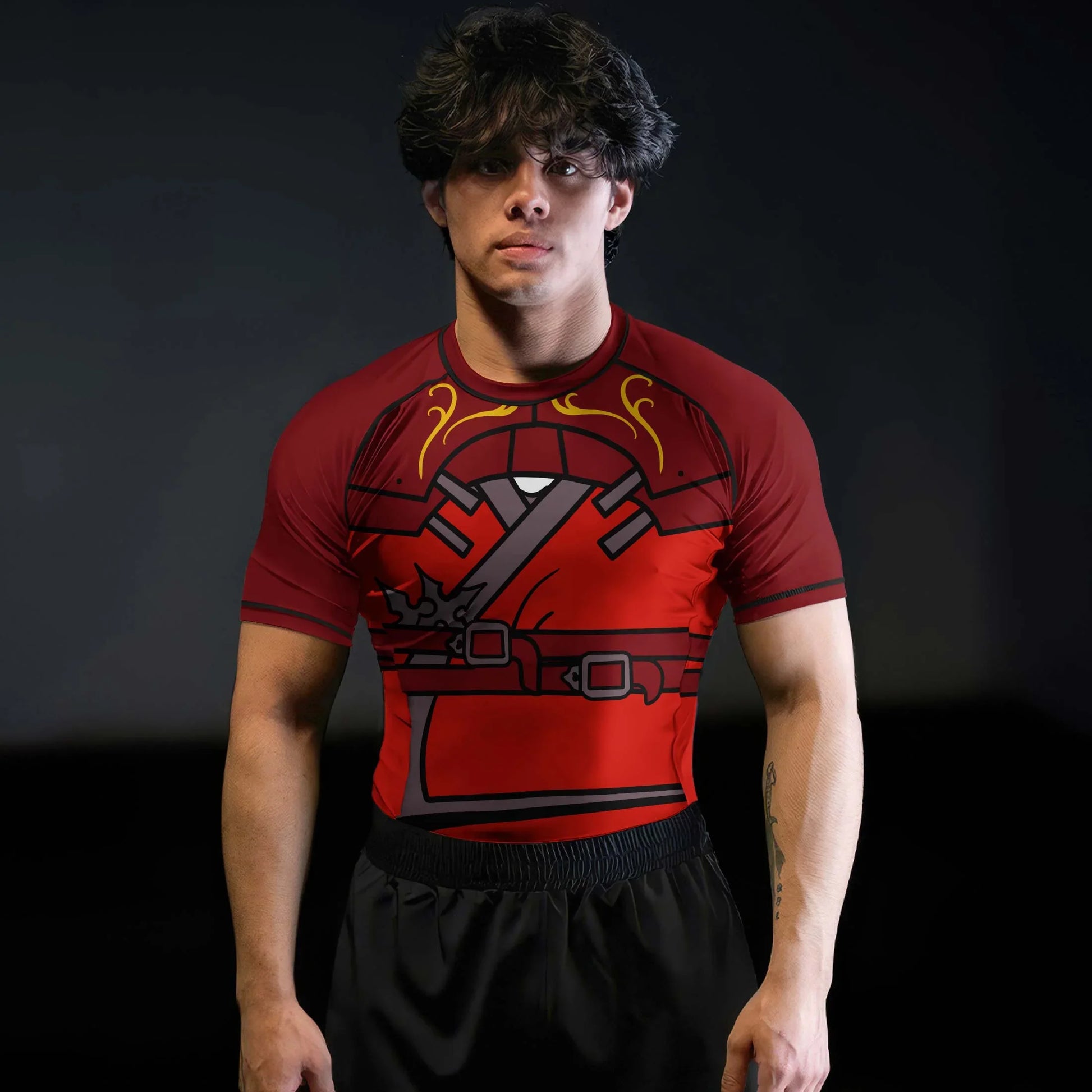 Ninjago Kai Fire Ninja Rash Guard