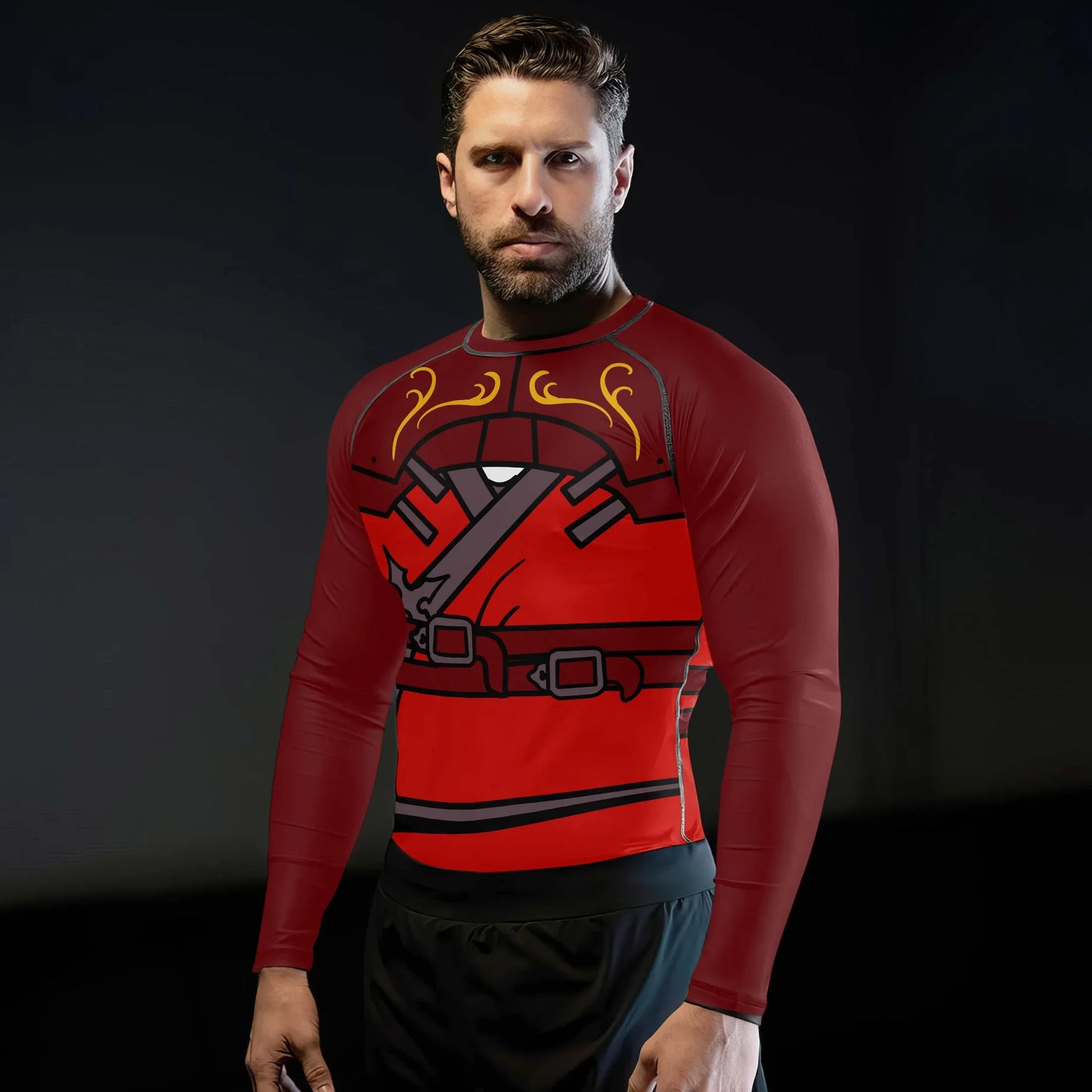 Ninjago Kai Fire Ninja Rash Guard