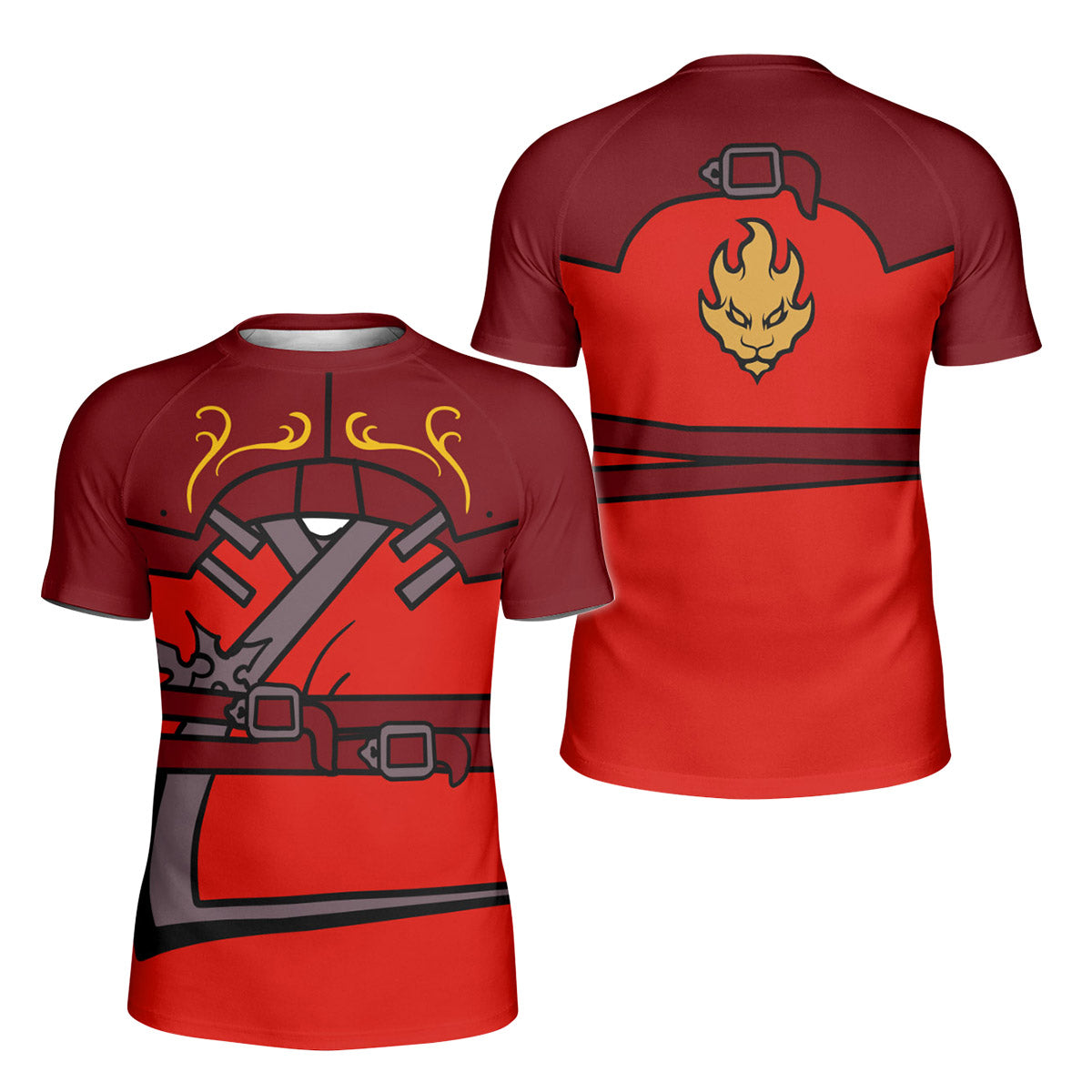 Ninjago Kai Fire Ninja Kids Rash Guard