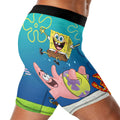 Ocean Pineapple Squad Compression Shorts