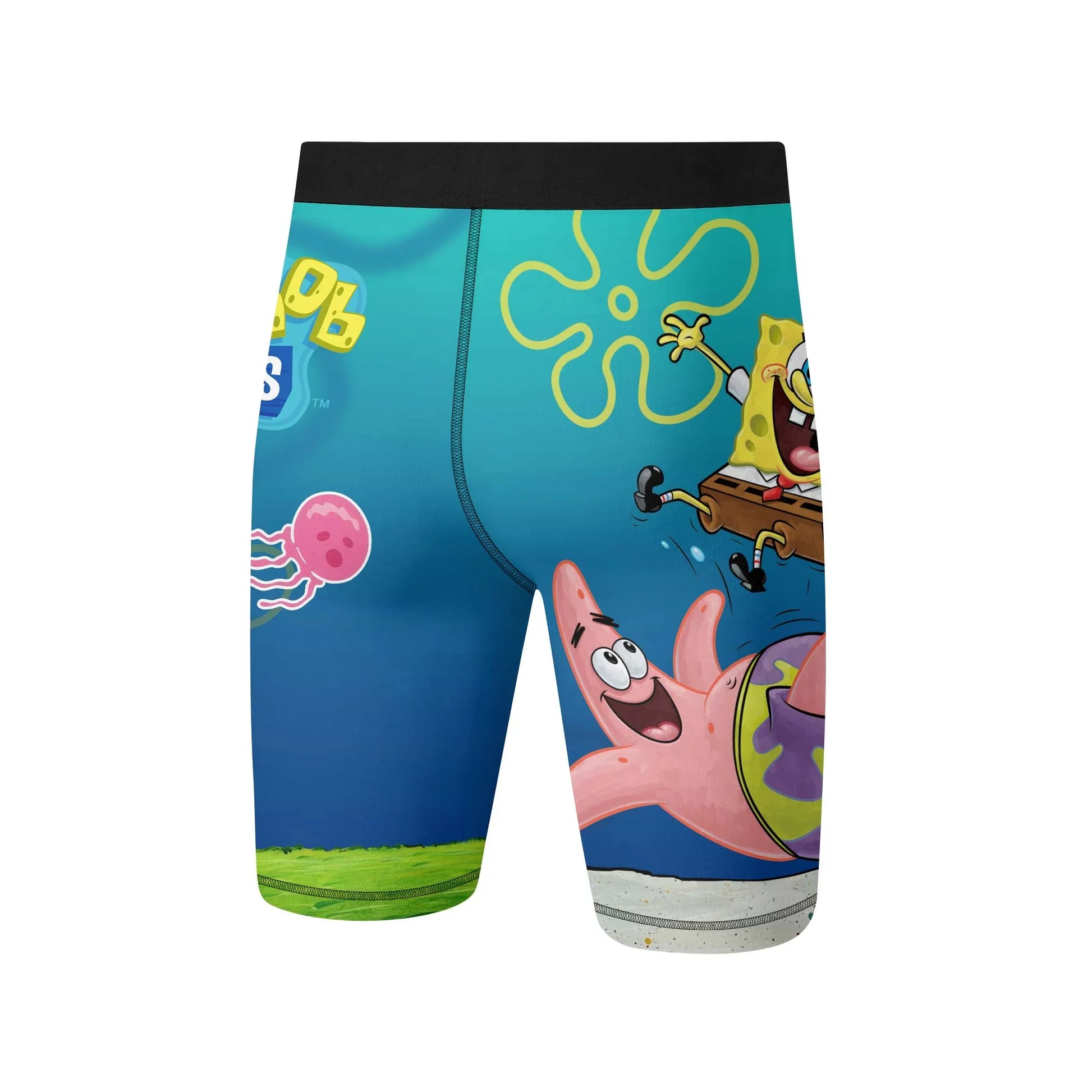 Ocean Pineapple Squad Compression Shorts