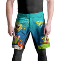 Ocean Pineapple Squad Fight Shorts