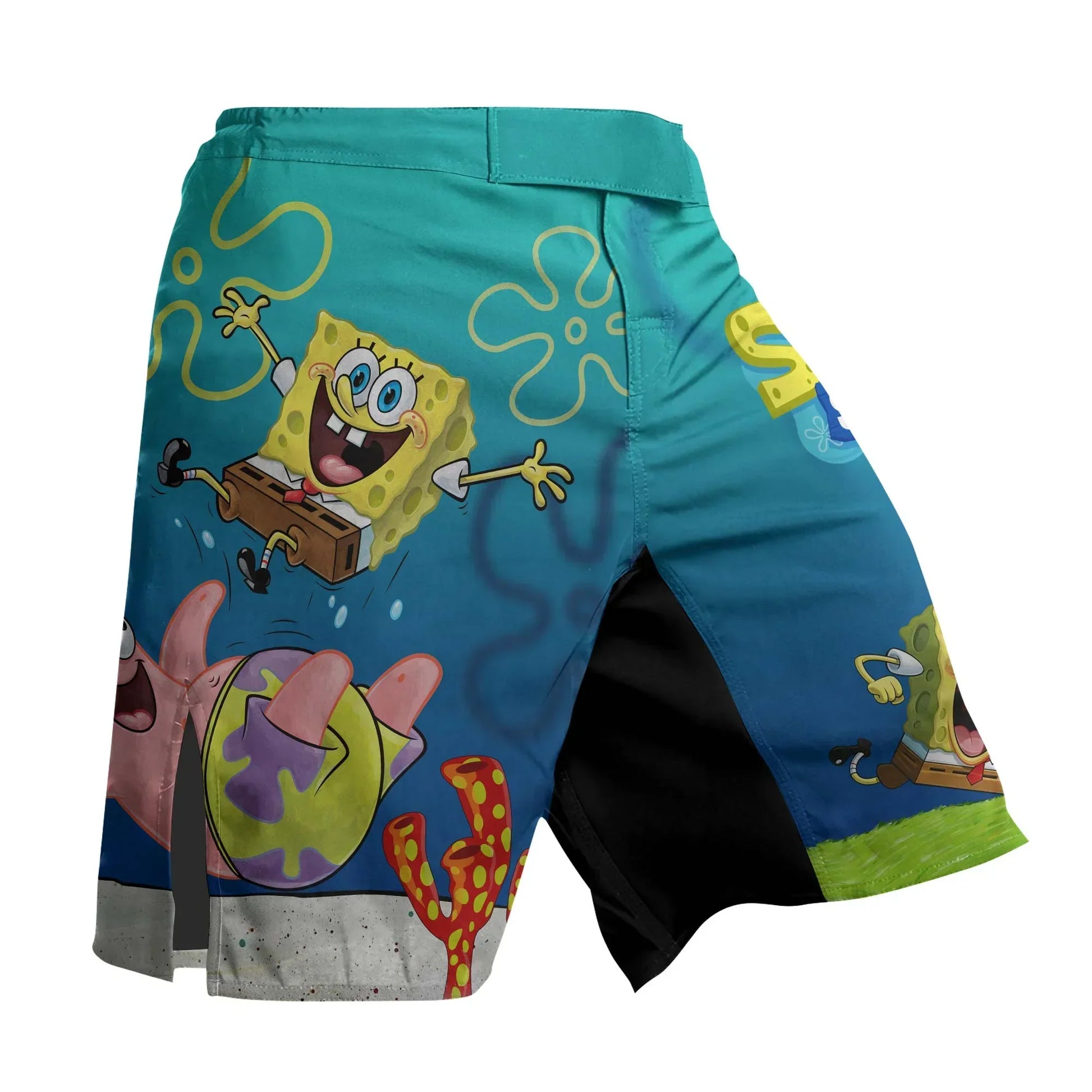 Ocean Pineapple Squad Fight Shorts