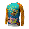 Ocean Pineapple Squad Kids Rash Guard
