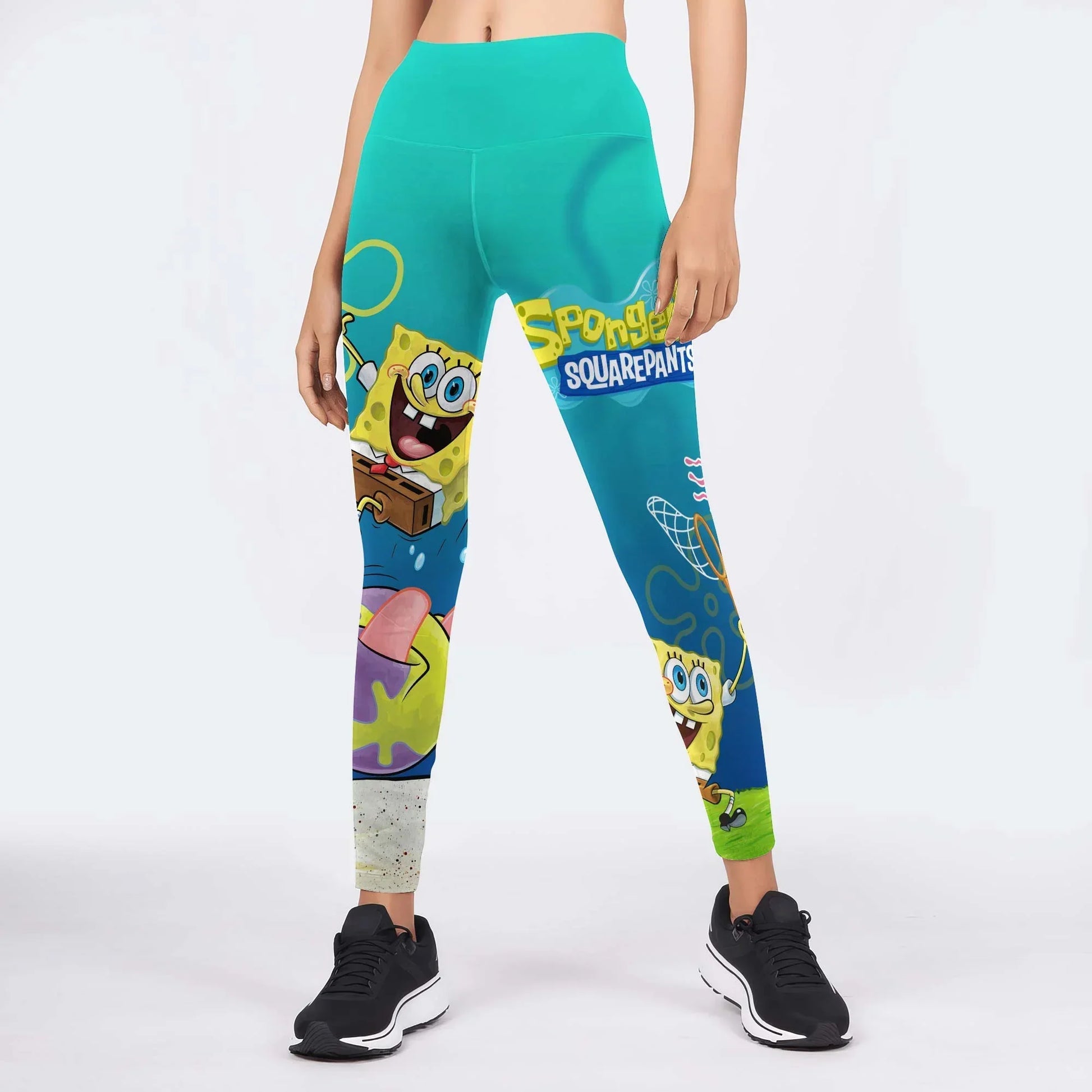 Ocean Pineapple Squad Leggings