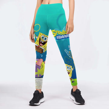 Ocean Pineapple Squad Leggings