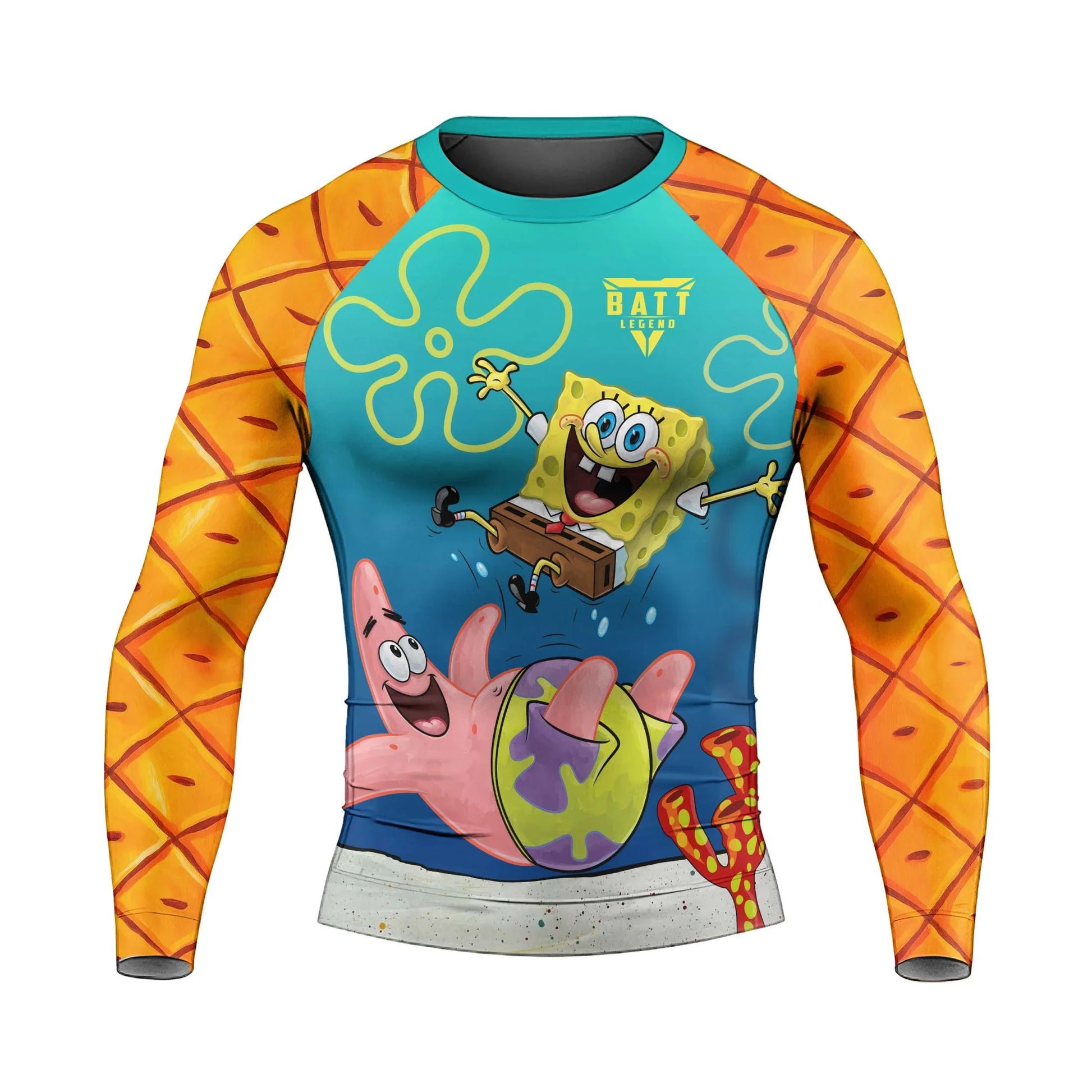 Ocean Pineapple Squad Rash Guard