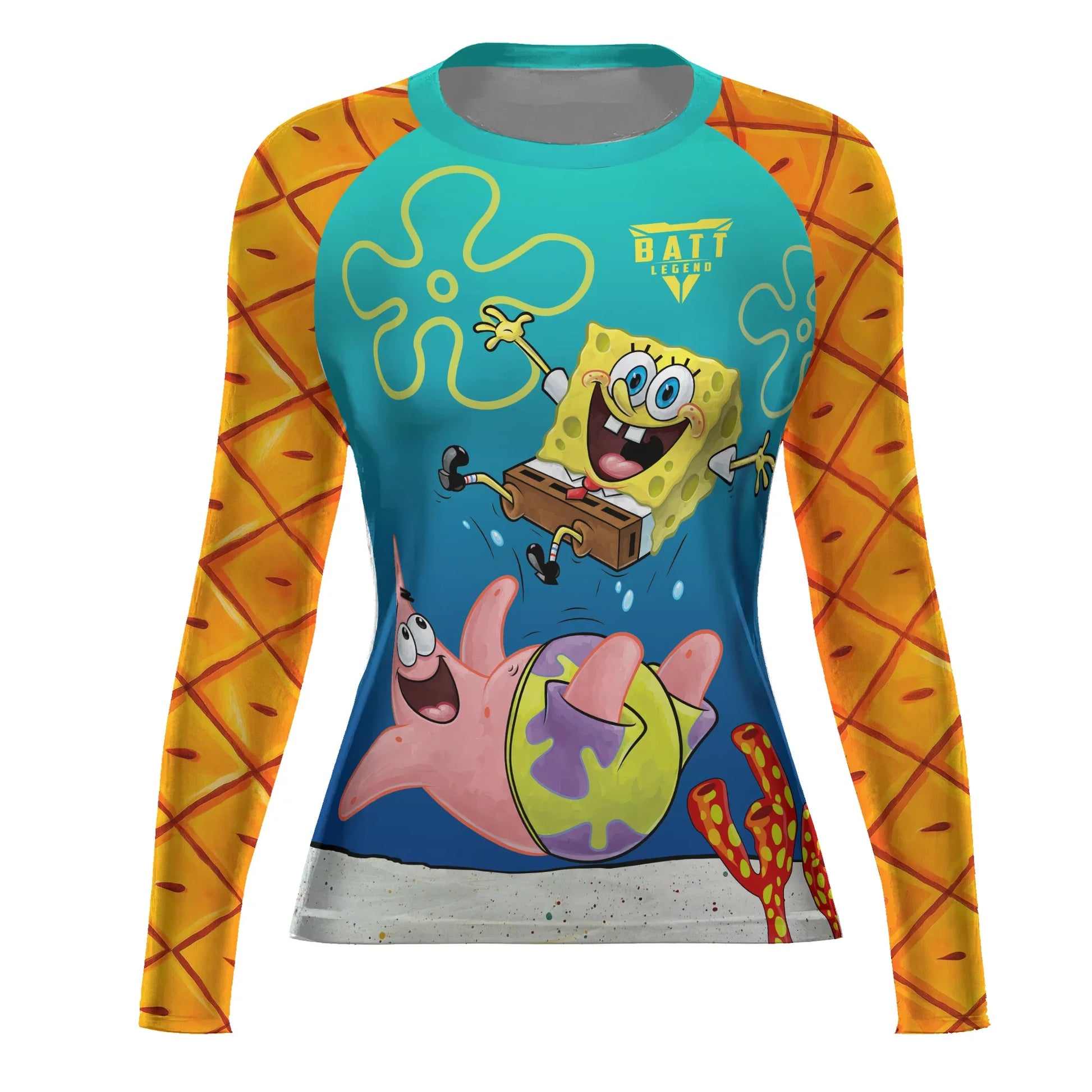 Ocean Pineapple Squad Rash Guard
