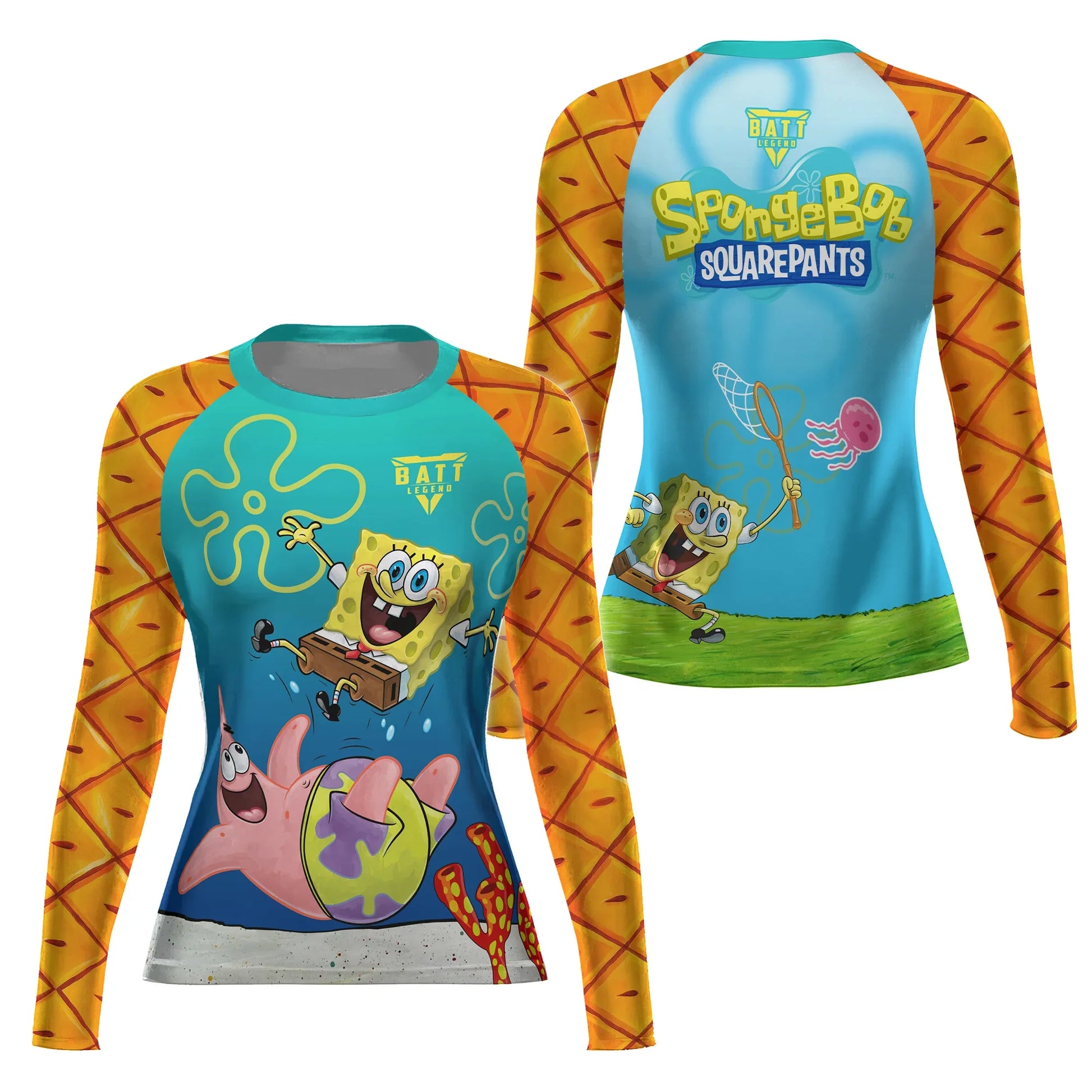 Ocean Pineapple Squad Rash Guard