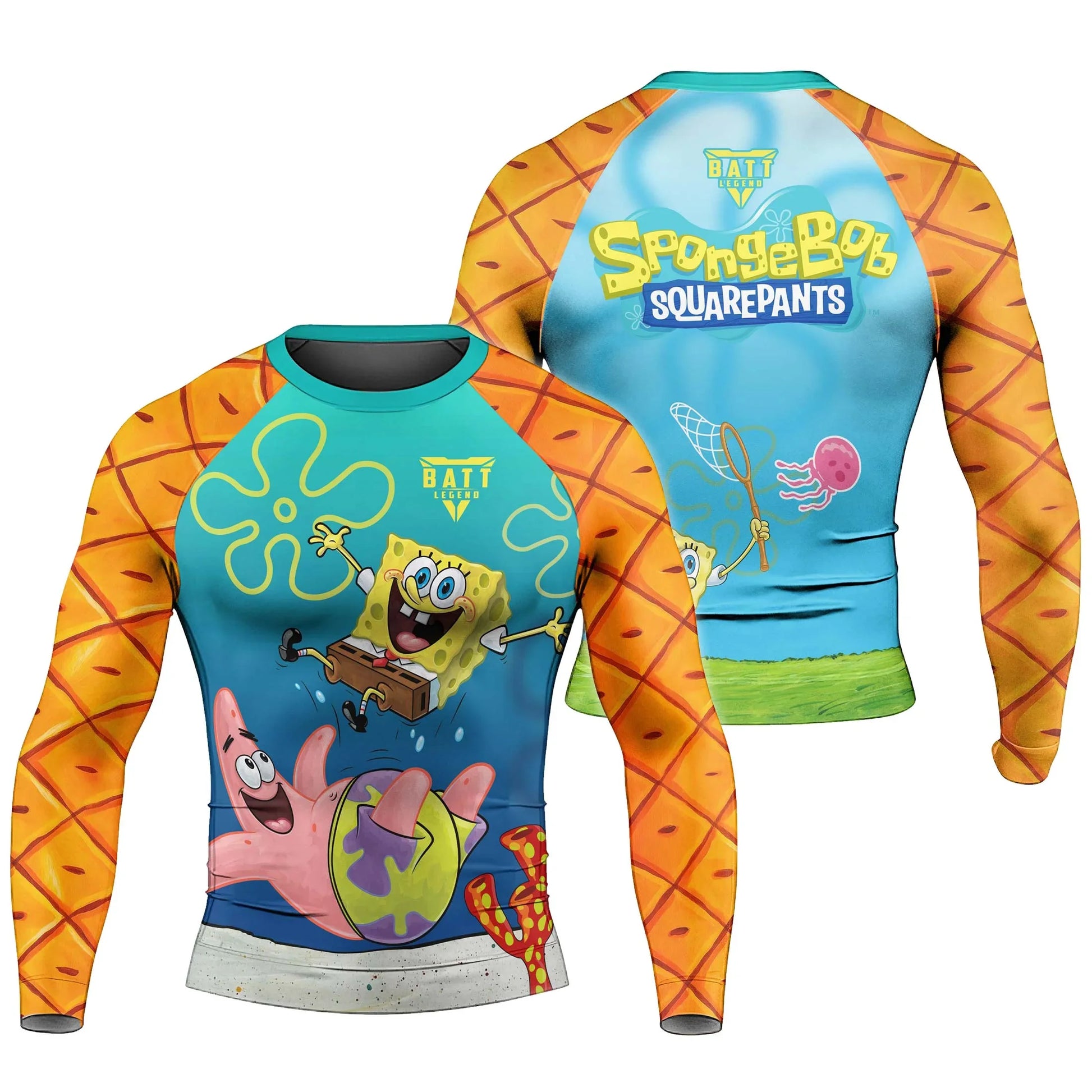 Ocean Pineapple Squad Rash Guard