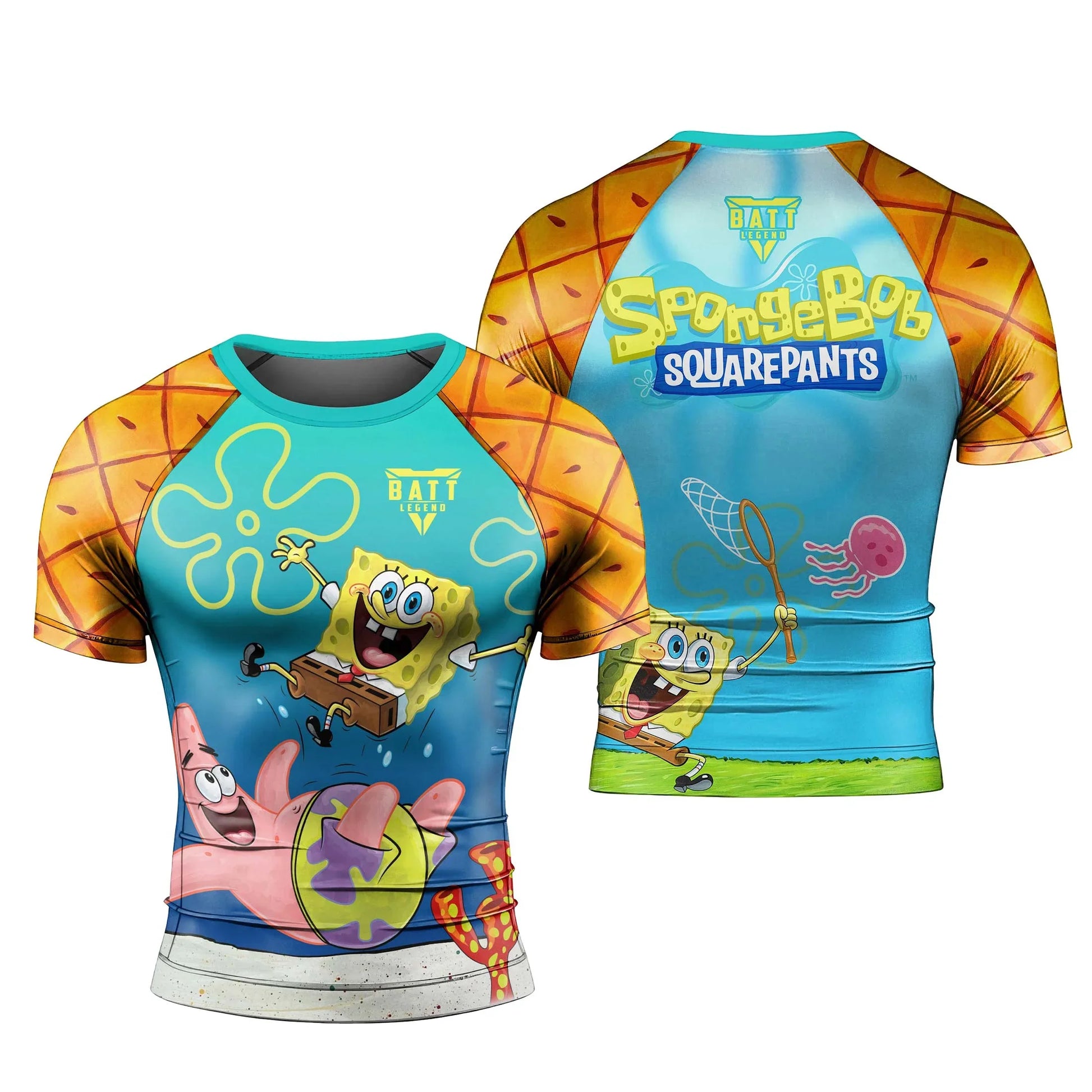 Ocean Pineapple Squad Rash Guard