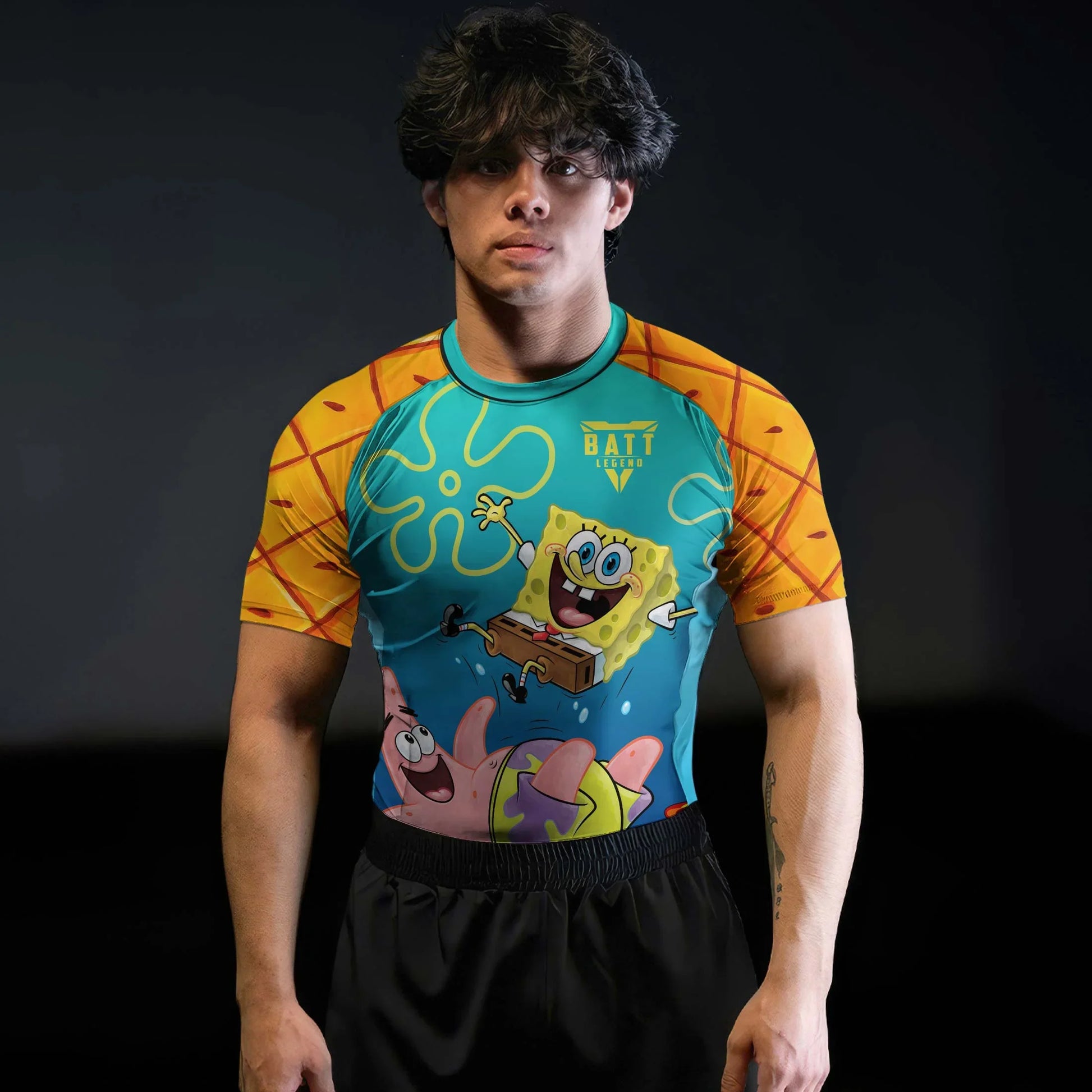 Ocean Pineapple Squad Rash Guard