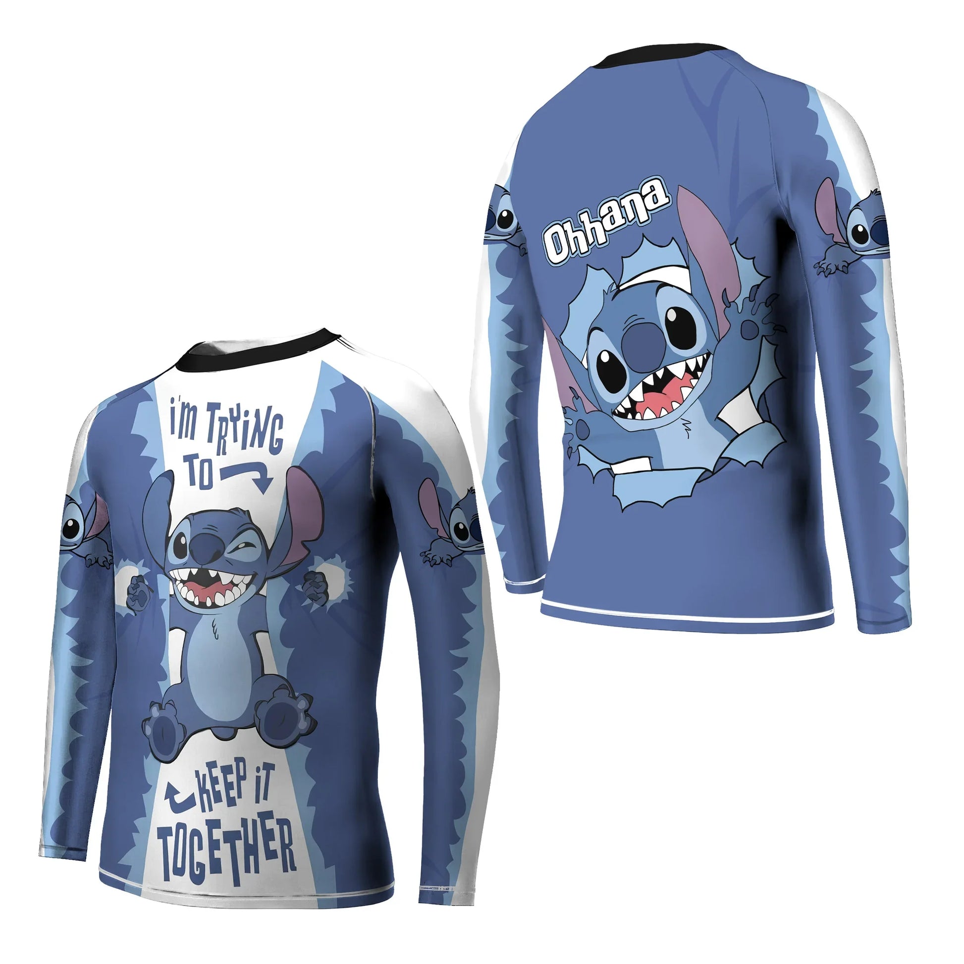 Ohhana Stitch Kids Rash Guard