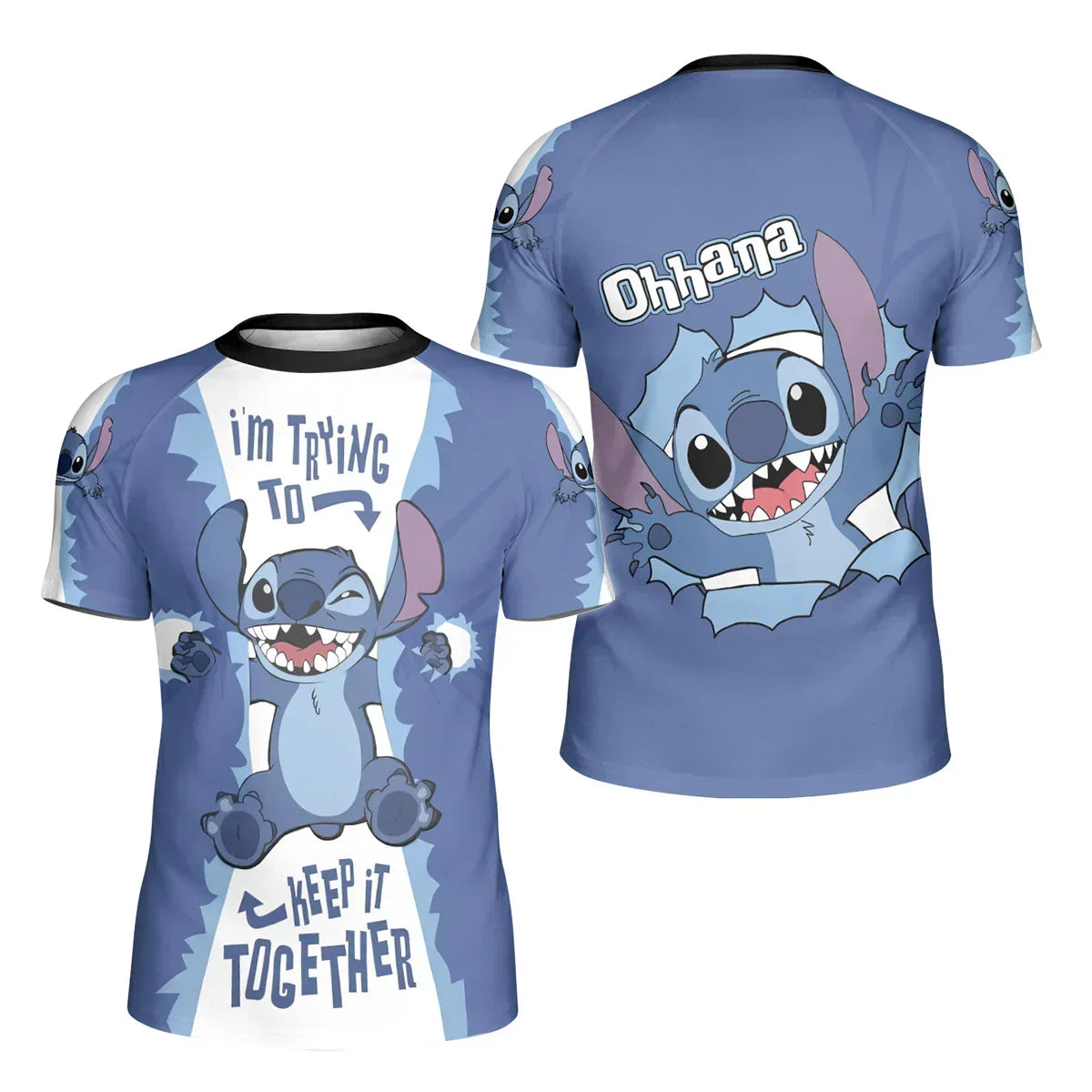 Ohhana Stitch Kids Rash Guard