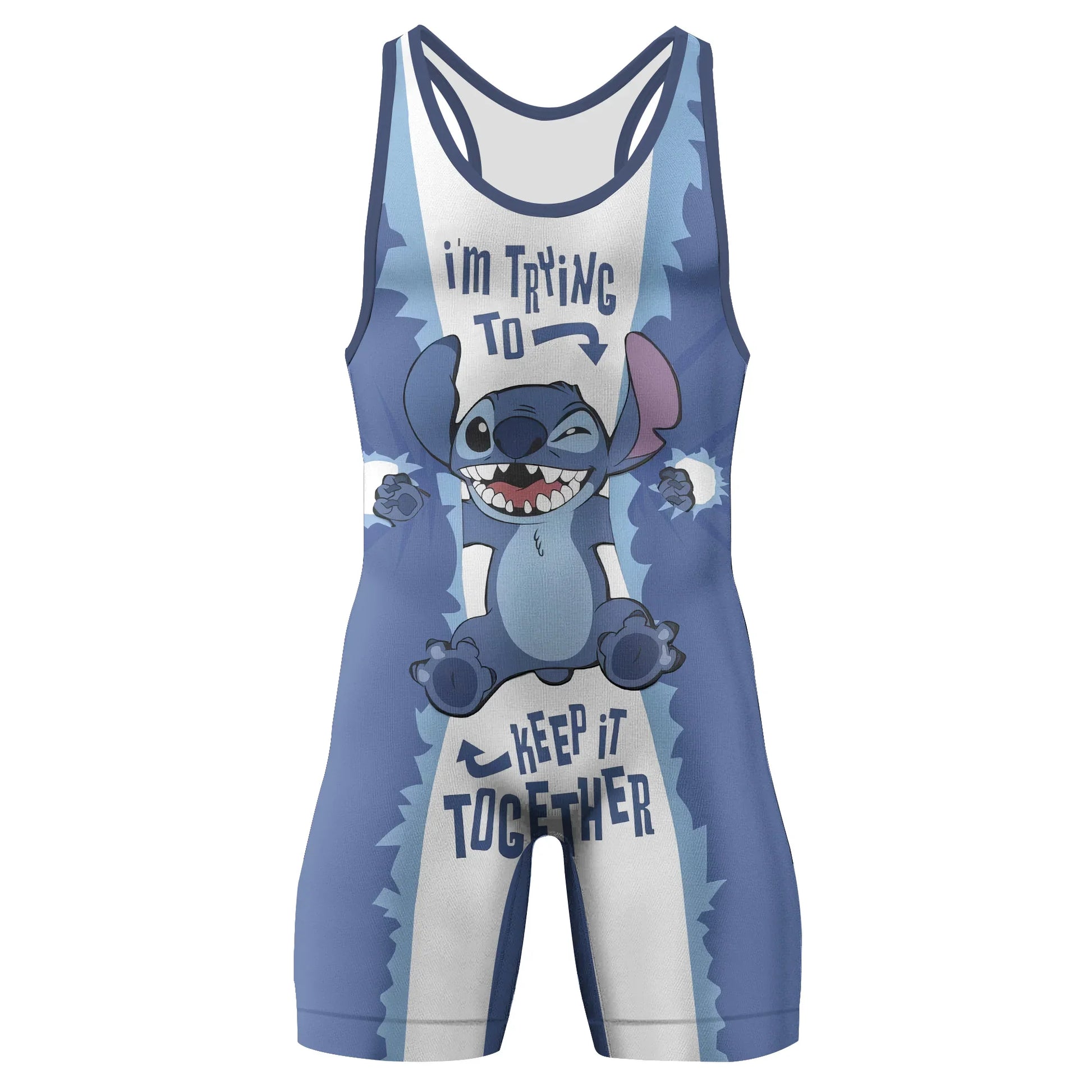 Ohhana Stitch Wrestling Singlet