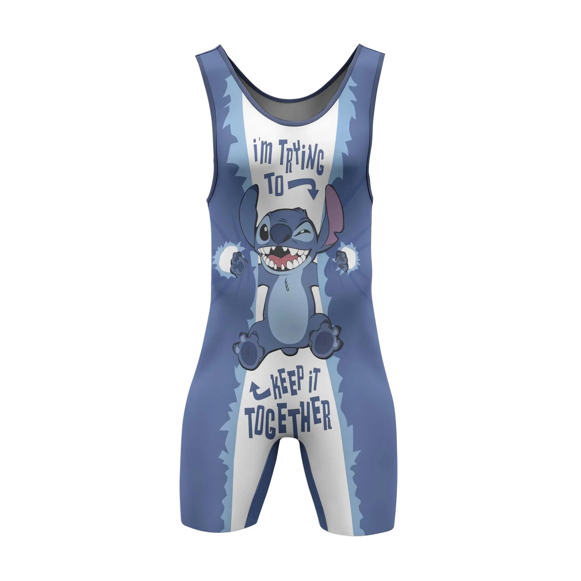 Ohhana Stitch Wrestling Singlet