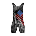 One Nation Wrestling Singlet