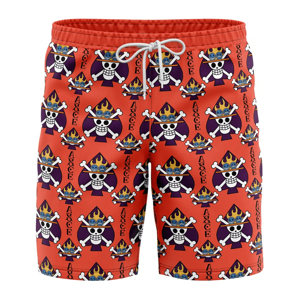 One Piece Ace Swim Trunks