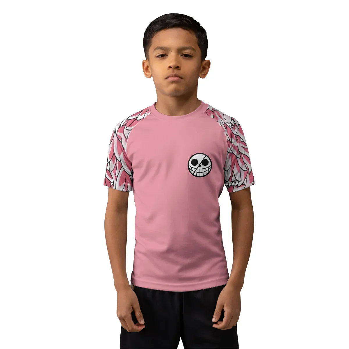 One Piece Doflamingo Family Symbol Kids Rash Guard