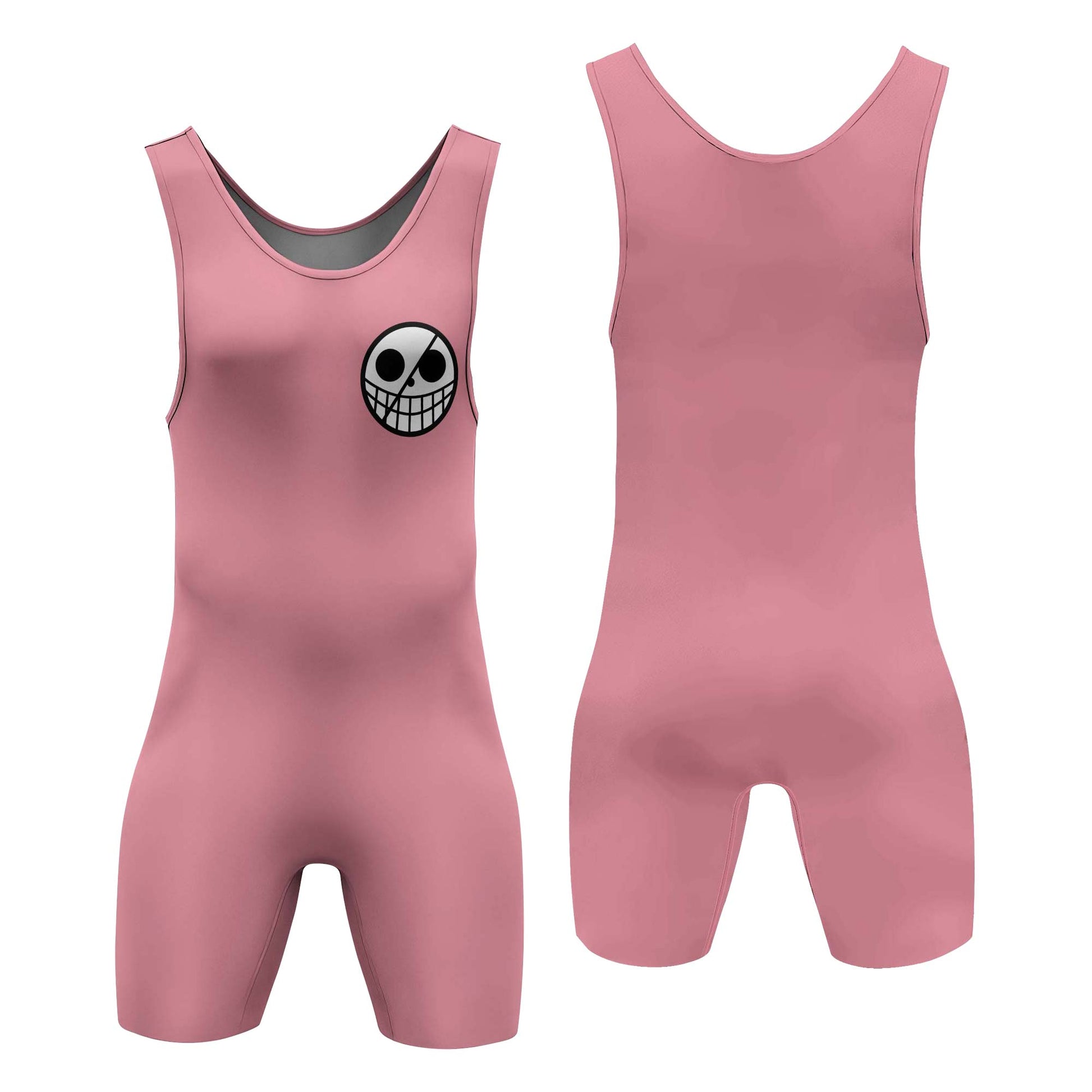 One Piece Doflamingo Family Symbol Wrestling Singlet