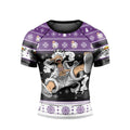 One Piece Luffy Gear Fifth Christmas Rash Guard