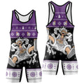 One Piece Luffy Gear Fifth Christmas Wrestling Singlet