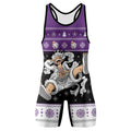 One Piece Luffy Gear Fifth Christmas Wrestling Singlet