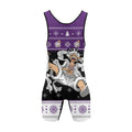 One Piece Luffy Gear Fifth Christmas Wrestling Singlet