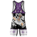 One Piece Luffy Gear Fifth Christmas Wrestling Singlet