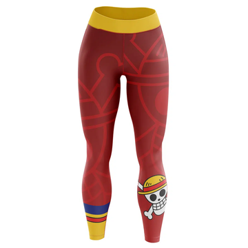 One Piece Monkey D Luffy Leggings