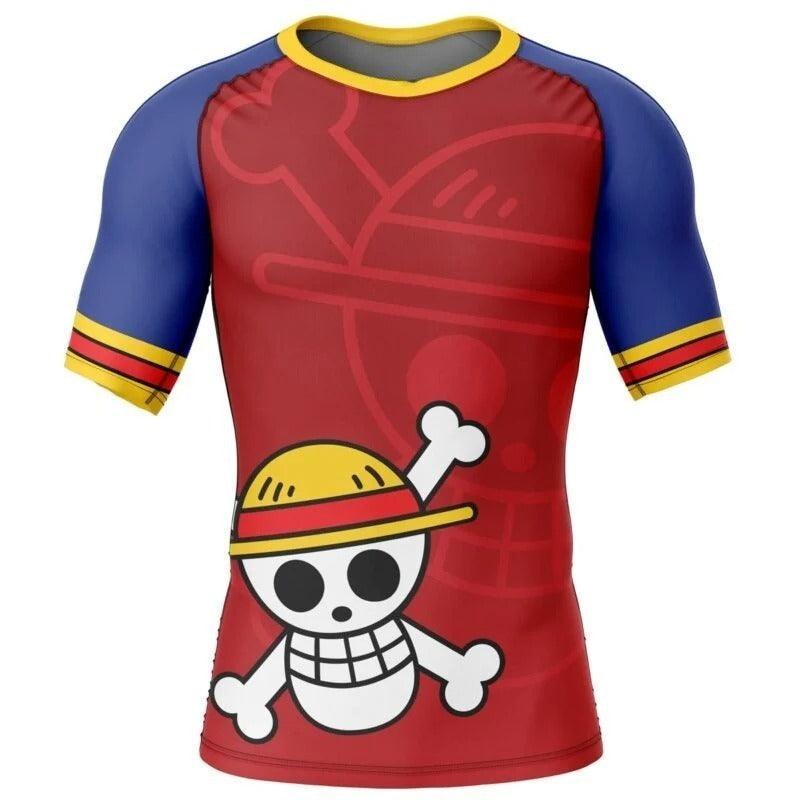 One Piece Monkey D Luffy Rash Guard