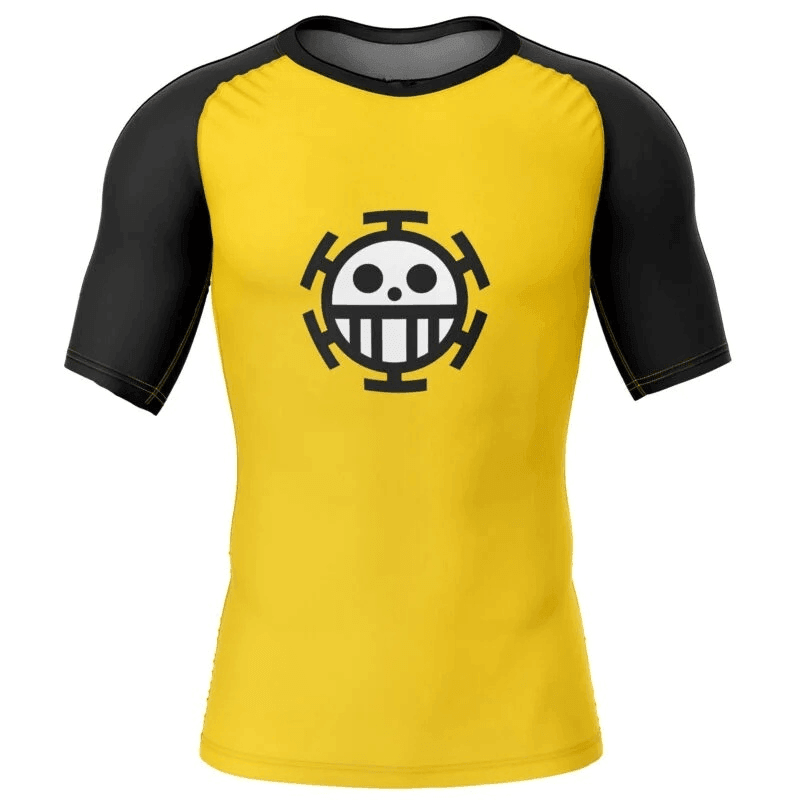 One Piece Trafagar Law Symbol Rash Guard